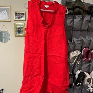 Linen Crown and Ivy dress